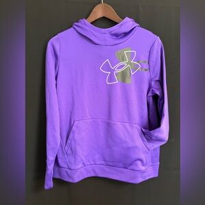 Under Armour Purple Youth Hoodie (Size YXL)